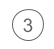 (3)